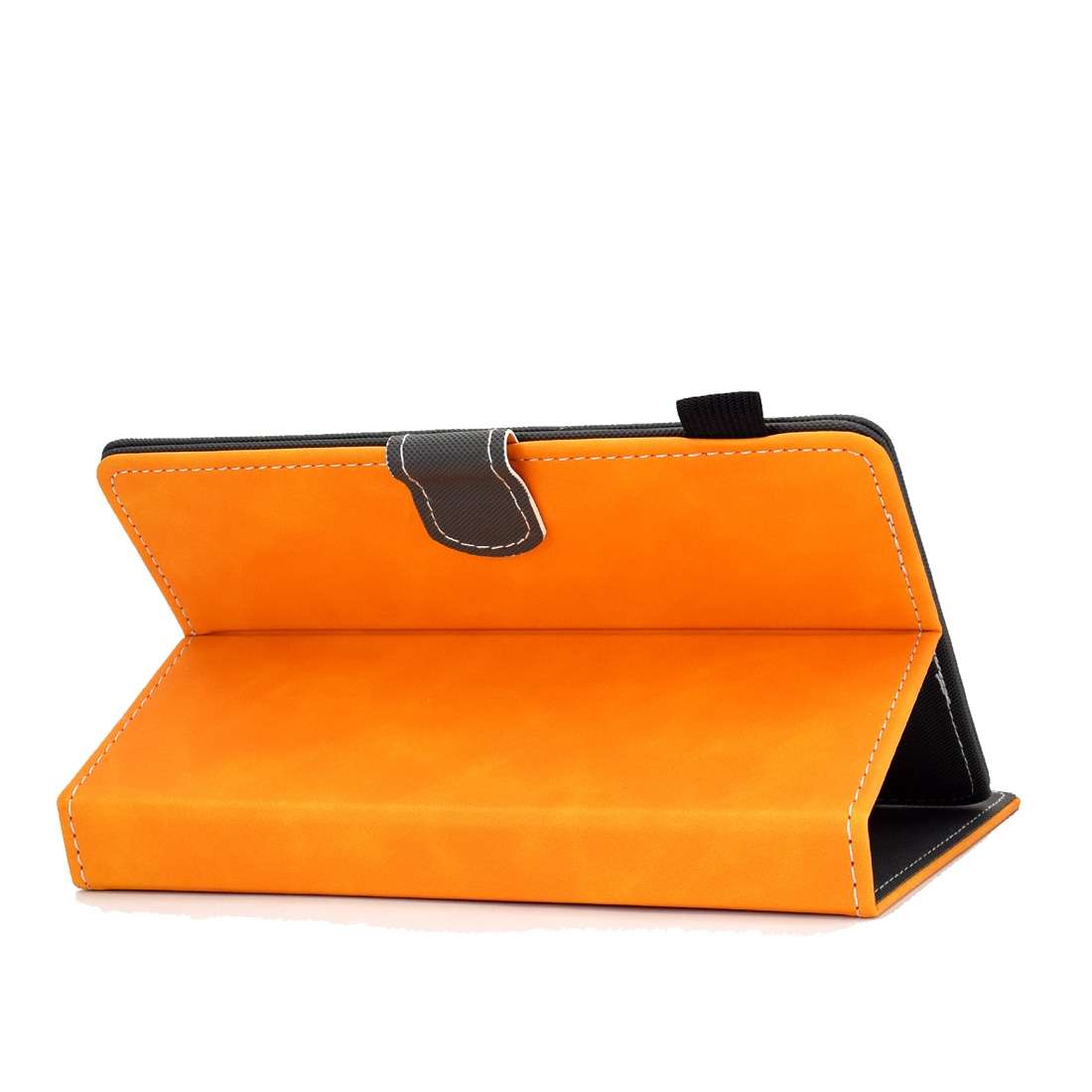 For 7 inch Tablet PC Universal Cowhide Texture Horizontal Flip Leather Case with Holde ... (Khaki)