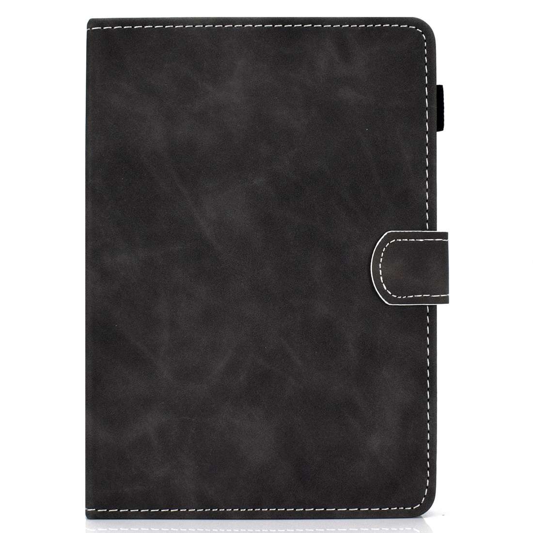 For 7 inch Tablet PC Universal Cowhide Texture Horizontal Flip Leather Case with Holder ... (Grey)