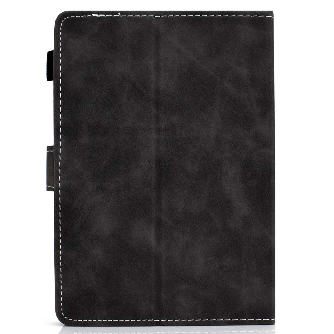 For 7 inch Tablet PC Universal Cowhide Texture Horizontal Flip Leather Case with Holder ... (Grey)