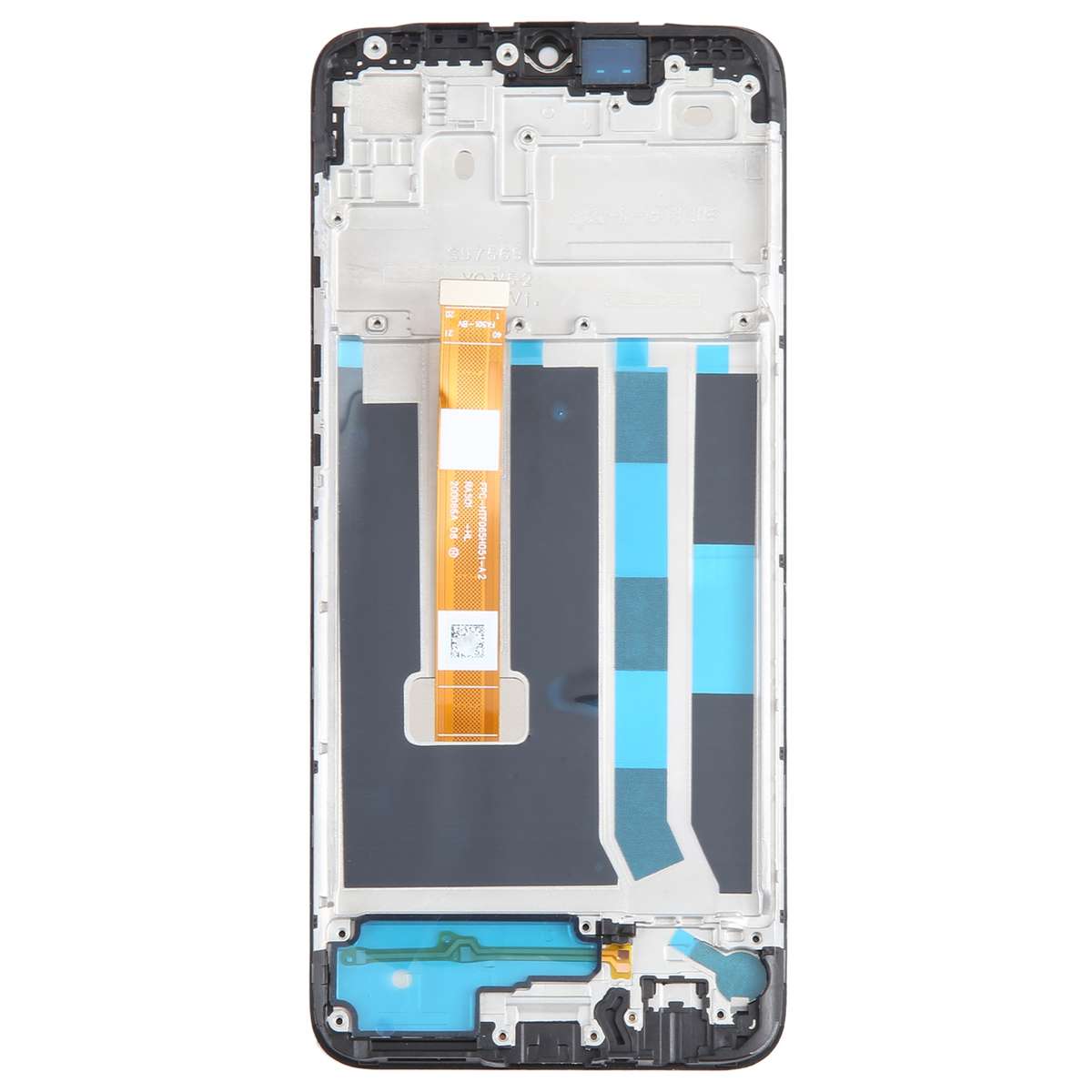 For OPPO A15 OEM LCD Screen Digitizer Full Assembly with Frame