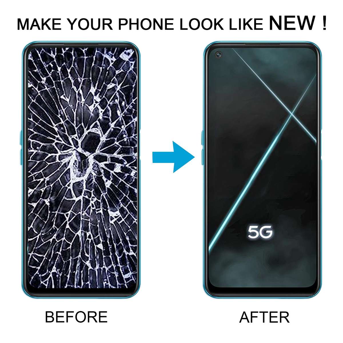 For OPPO K7x OEM LCD Screen Digitizer Full Assembly with Frame