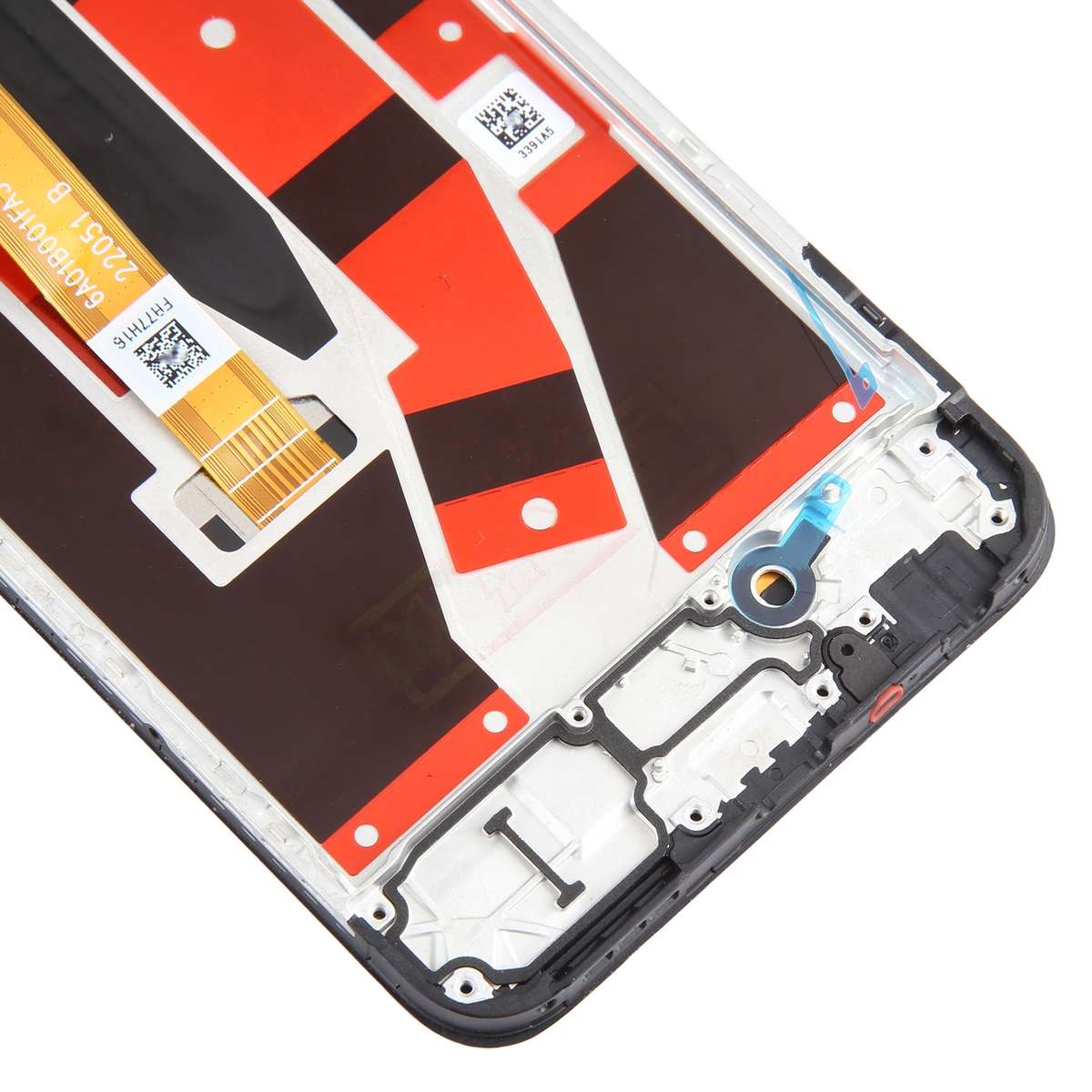 For OPPO A77 5G OEM LCD Screen Digitizer Full Assembly with Frame