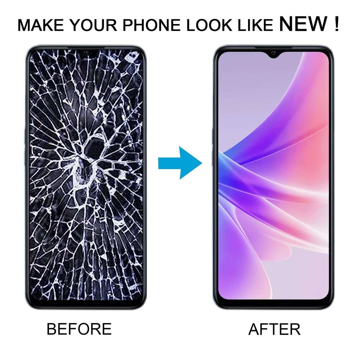 For OPPO K10 5G OEM LCD Screen Digitizer Full Assembly with Frame