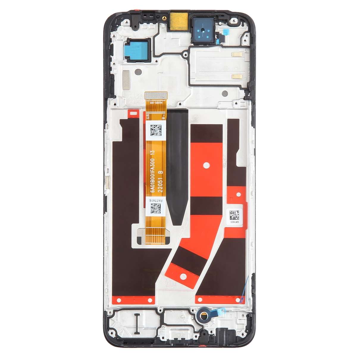 For OPPO A17K OEM LCD Screen Digitizer Full Assembly with Frame