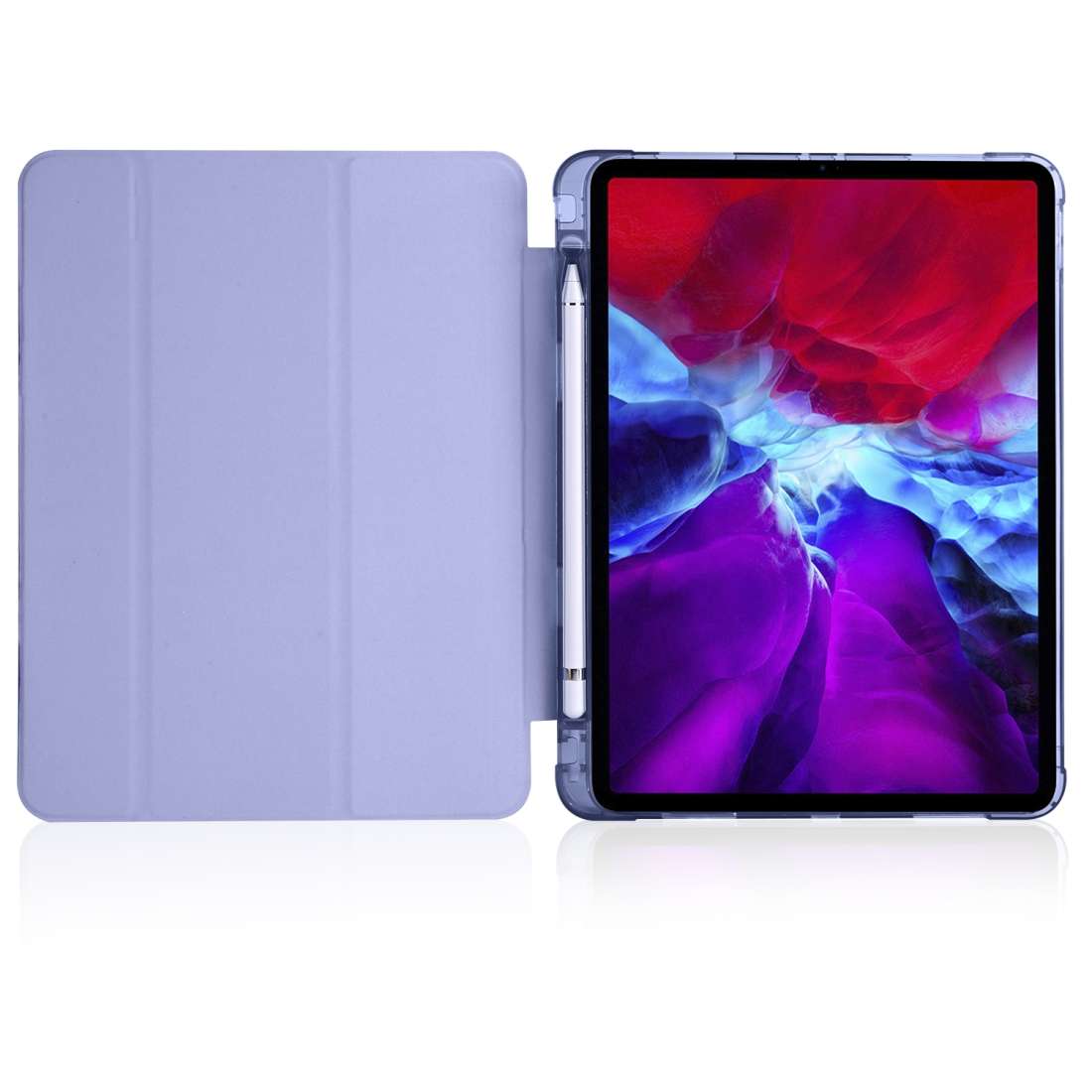For iPad Pro 11 (2020) / iPad Pro 11(2018) 3-folding Horizontal Flip PU Leat ... (Lavender Purple)