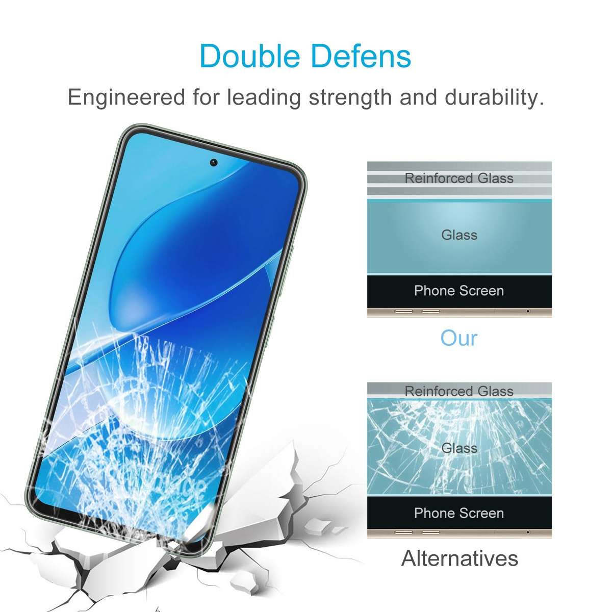 For HOTWAV Note 18 Pro 10pcs 0.26mm 9H 2.5D Tempered Glass Film