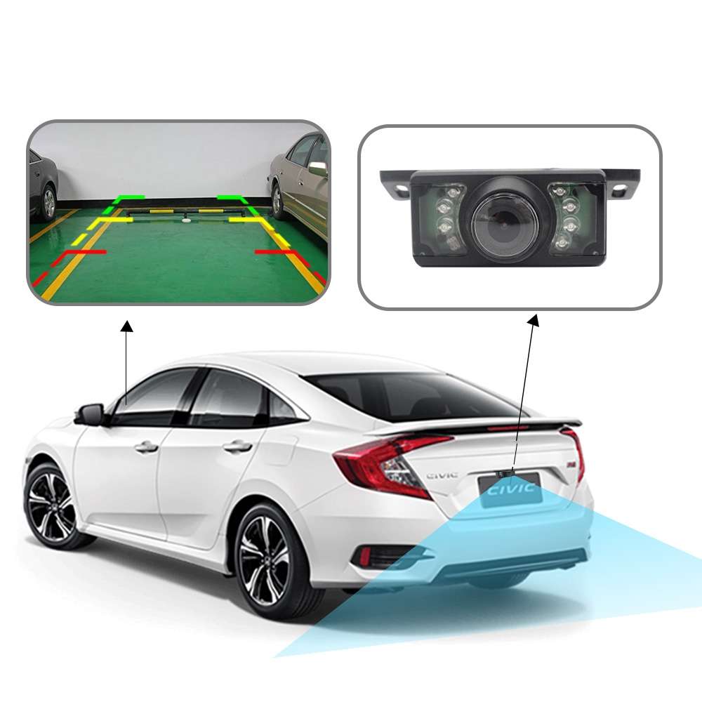 PZ705 415-W 4.3 inch TFT LCD Car External Wireless Rear View Monitor for Car Rearview Parking Video