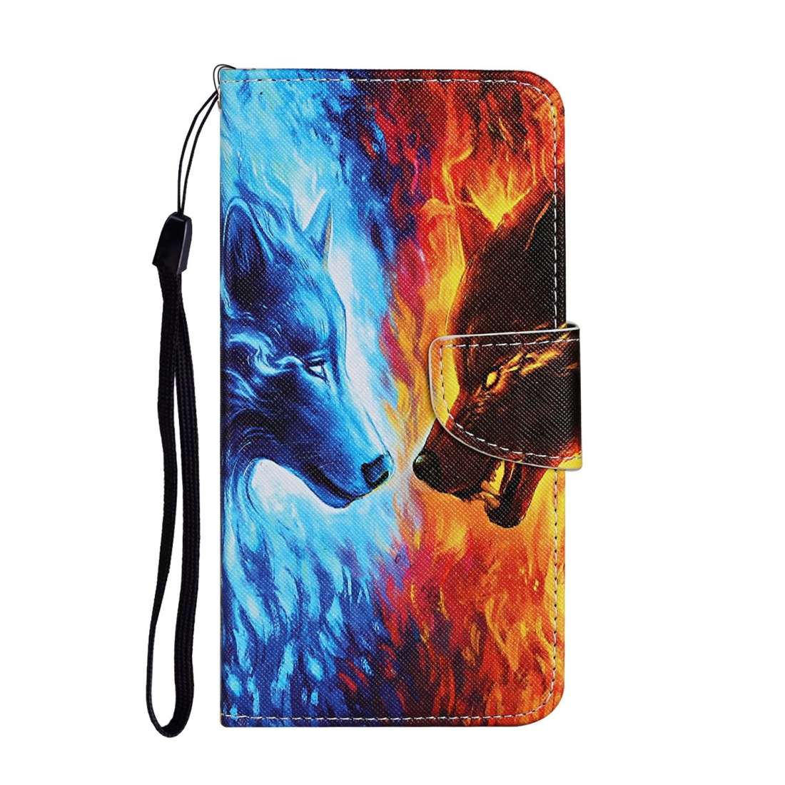 For Samsung Galaxy A70 Colored Drawing Pattern Horizontal Flip Leather Case with Holder & Card Slots
