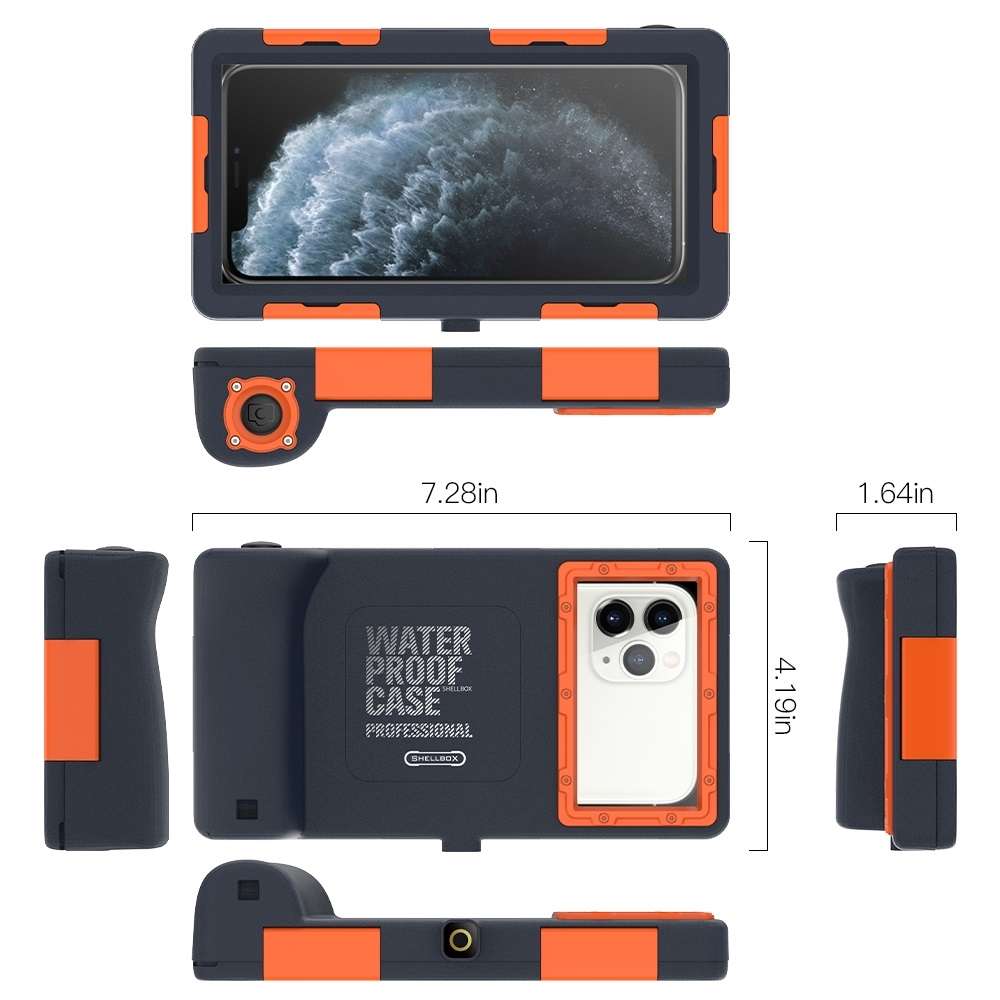RedPepper Universal Diving Waterproof Protective Case for iPhone