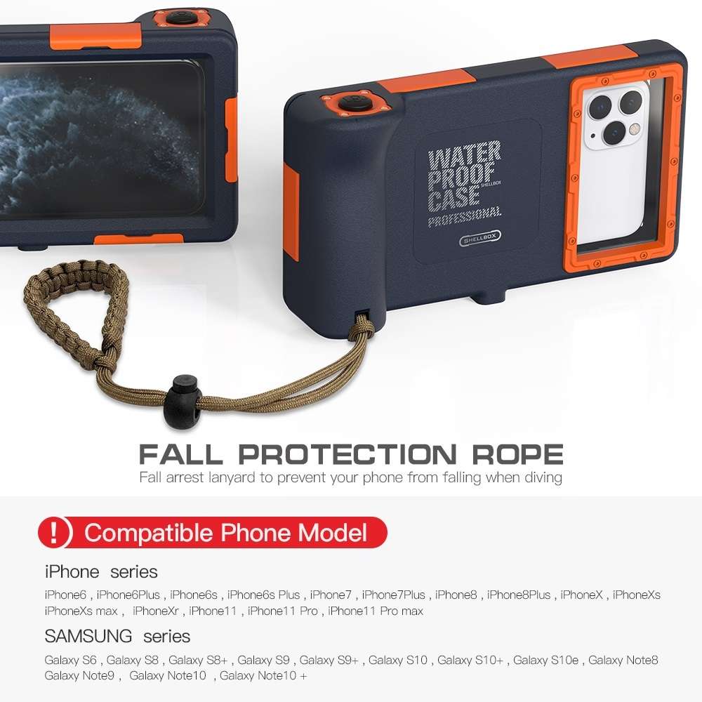RedPepper Universal Diving Waterproof Protective Case for iPhone