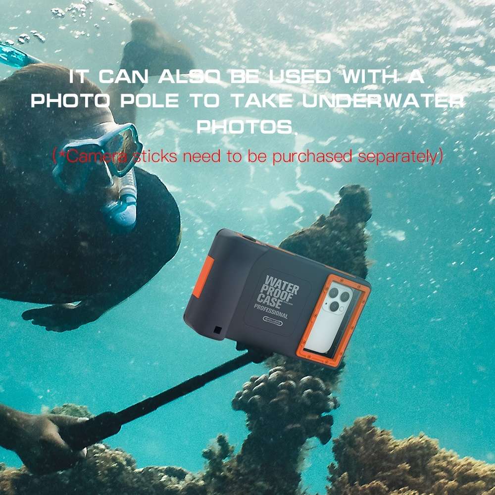 RedPepper Universal Diving Waterproof Protective Case for iPhone