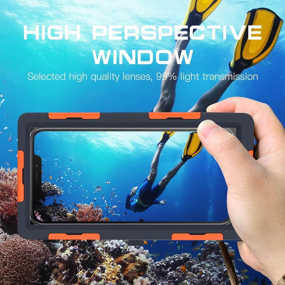 RedPepper Universal Diving Waterproof Protective Case for iPhone