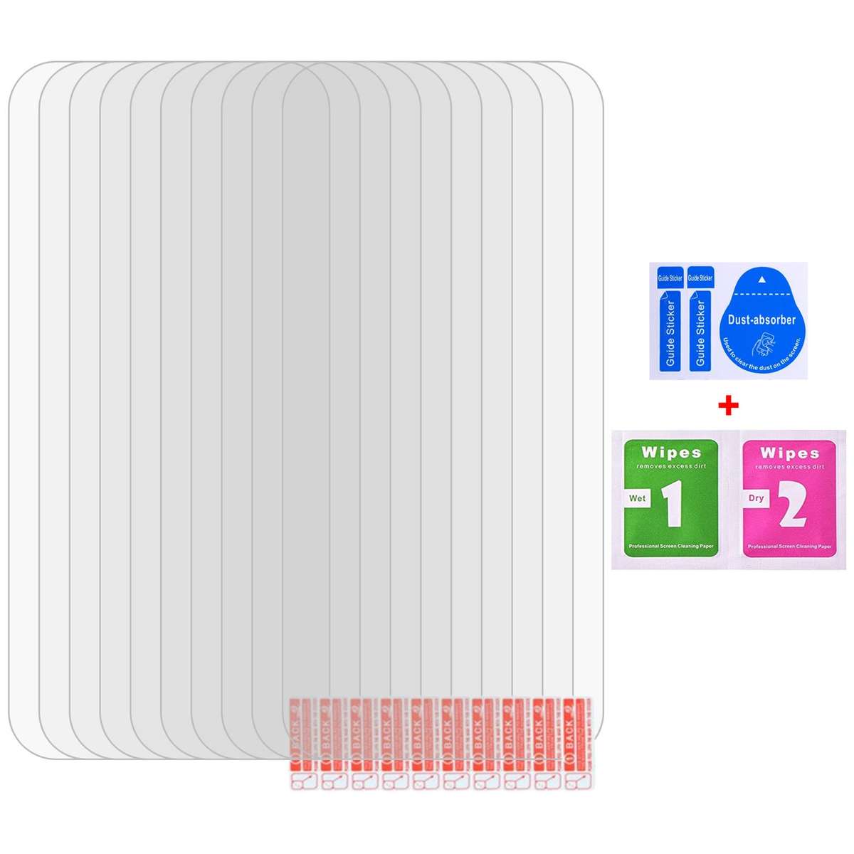 For iPhone 17 / 17 Pro 10pcs 0.26mm 9H 2.5D Tempered Glass Film