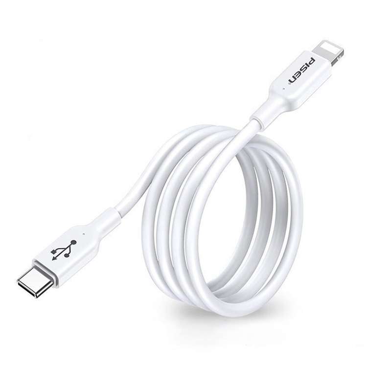 PISEN 1m 3.0A Type-C to 8 Pin PD Fast Charging Cable