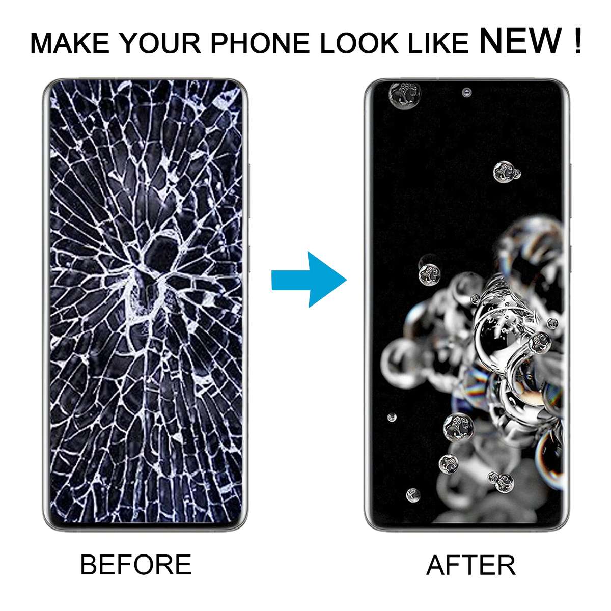 For Samsung Galaxy S20 Ultra 4G/5G SM-G988B TFT LCD Screen Digitizer Full Assembly with Frame, Not S