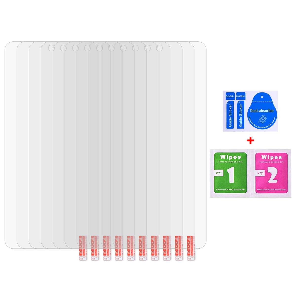 For itel Power 70 10pcs 0.26mm 9H 2.5D Tempered Glass Film