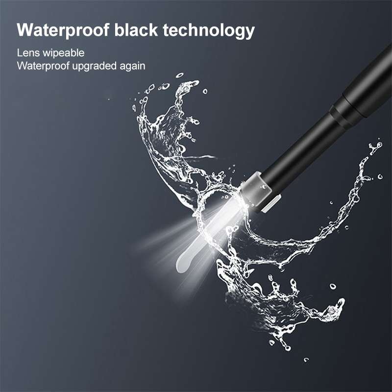 AN108 3 in 1 Smart HD 5.5mm Lens Visual Earpick Not Compatible With Some Phones (Random Color)