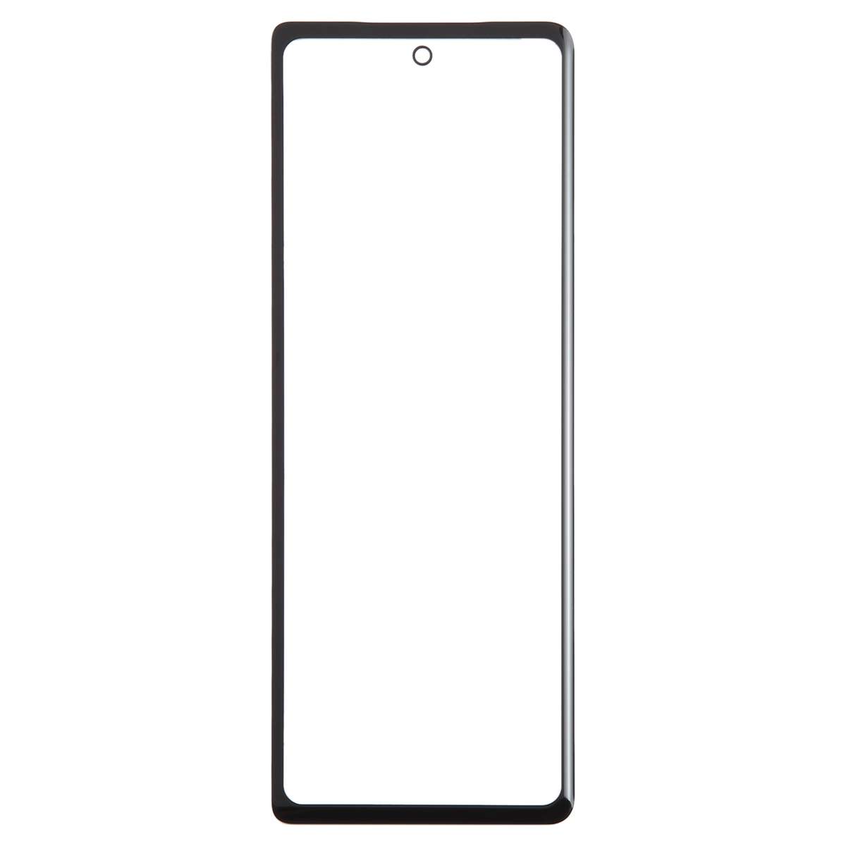 For Samsung Galaxy Z Fold SM-F900/W20 LCD Secondary Screen Outer Glass Lens with OCA Optically Cle