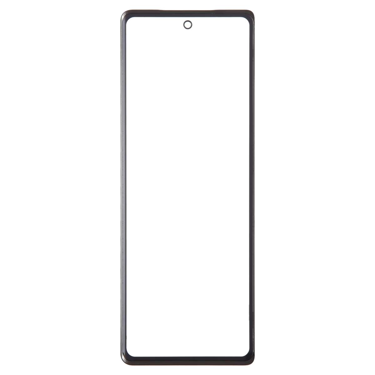 For Samsung Galaxy Z Fold SM-F900/W20 LCD Secondary Screen Outer Glass Lens with OCA Optically Cle