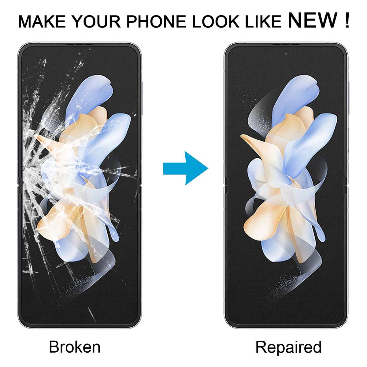 For Samsung Galaxy Z Flip4 5G SM-F721B LCD Screen Fold Film