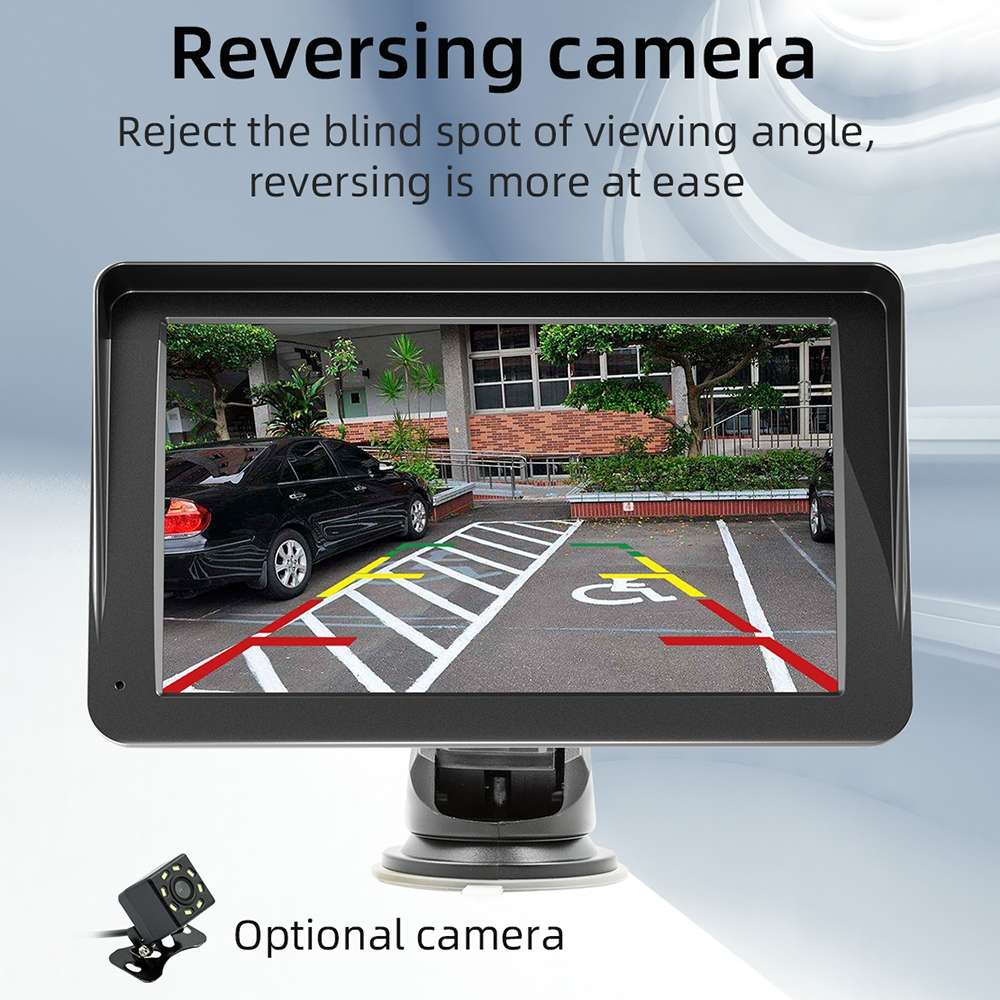 B5570 SunShade Style Car MP5 Player 7 inch Wireless CarPlay, Support Mobile Phone Interconnection