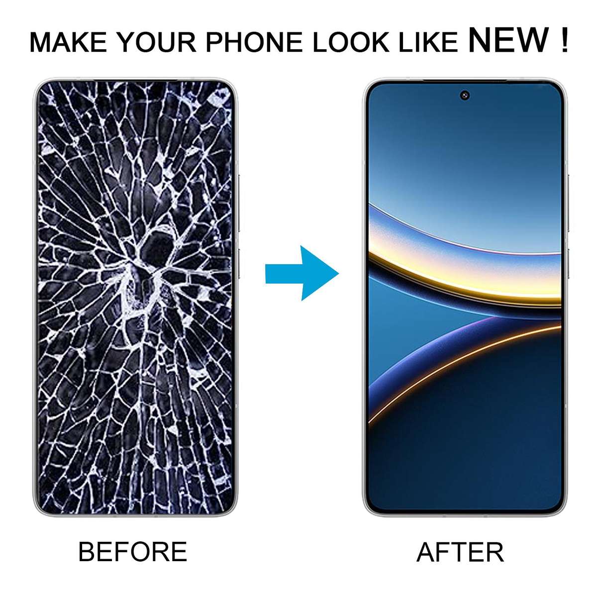 For Xiaomi Poco F7 Pro Original LCD Screen With Digitizer Full Assembly