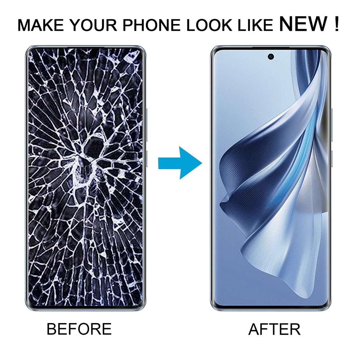 For OPPO Reno10 Pro 5G Global CPH2525 Original AMOLED LCD Screen with Digitizer Full Assembly