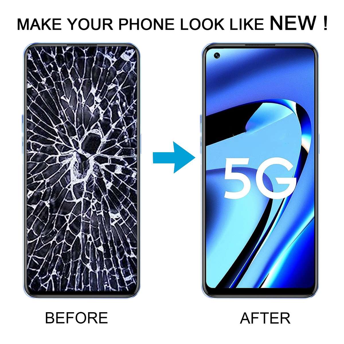 For Realme Narzo 50 Pro Original AMOLED LCD Screen with Digitizer Full Assembly