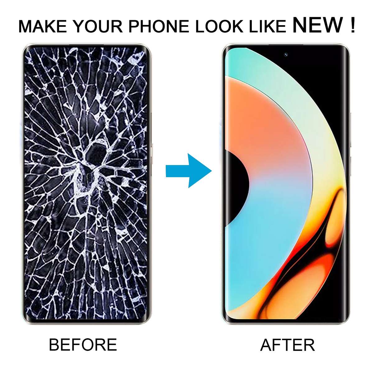 For Realme 10 Pro+ Original AMOLED LCD Screen with Digitizer Full Assembly