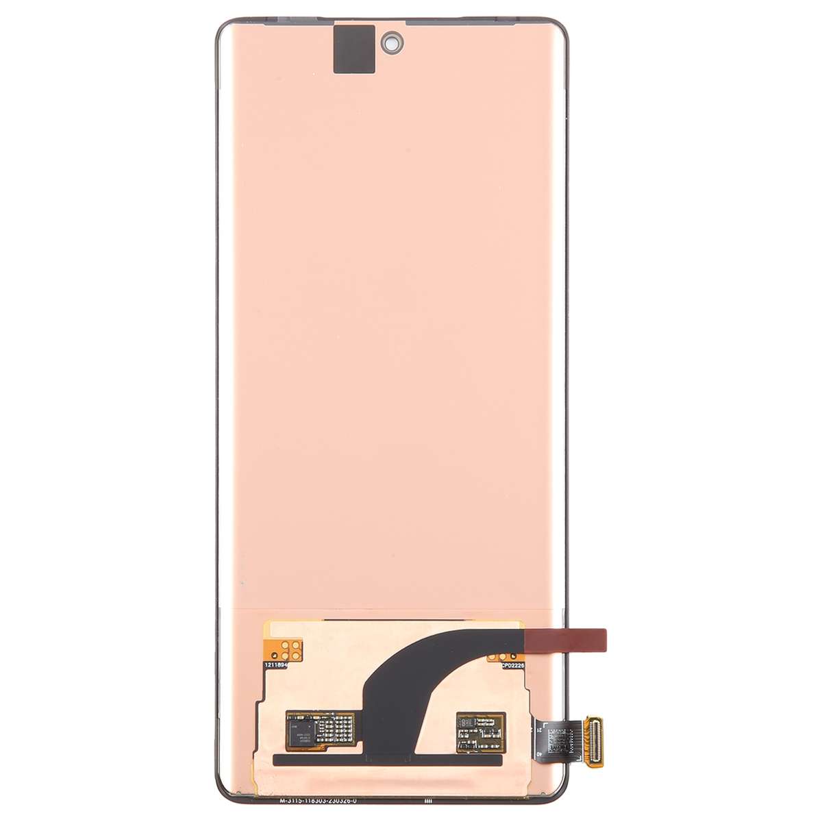 For vivo S17e Original AMOLED LCD Screen with Digitizer Full Assembly
