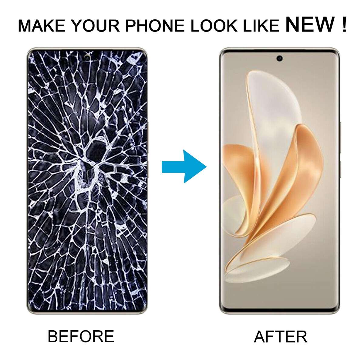 For vivo S17e Original AMOLED LCD Screen with Digitizer Full Assembly