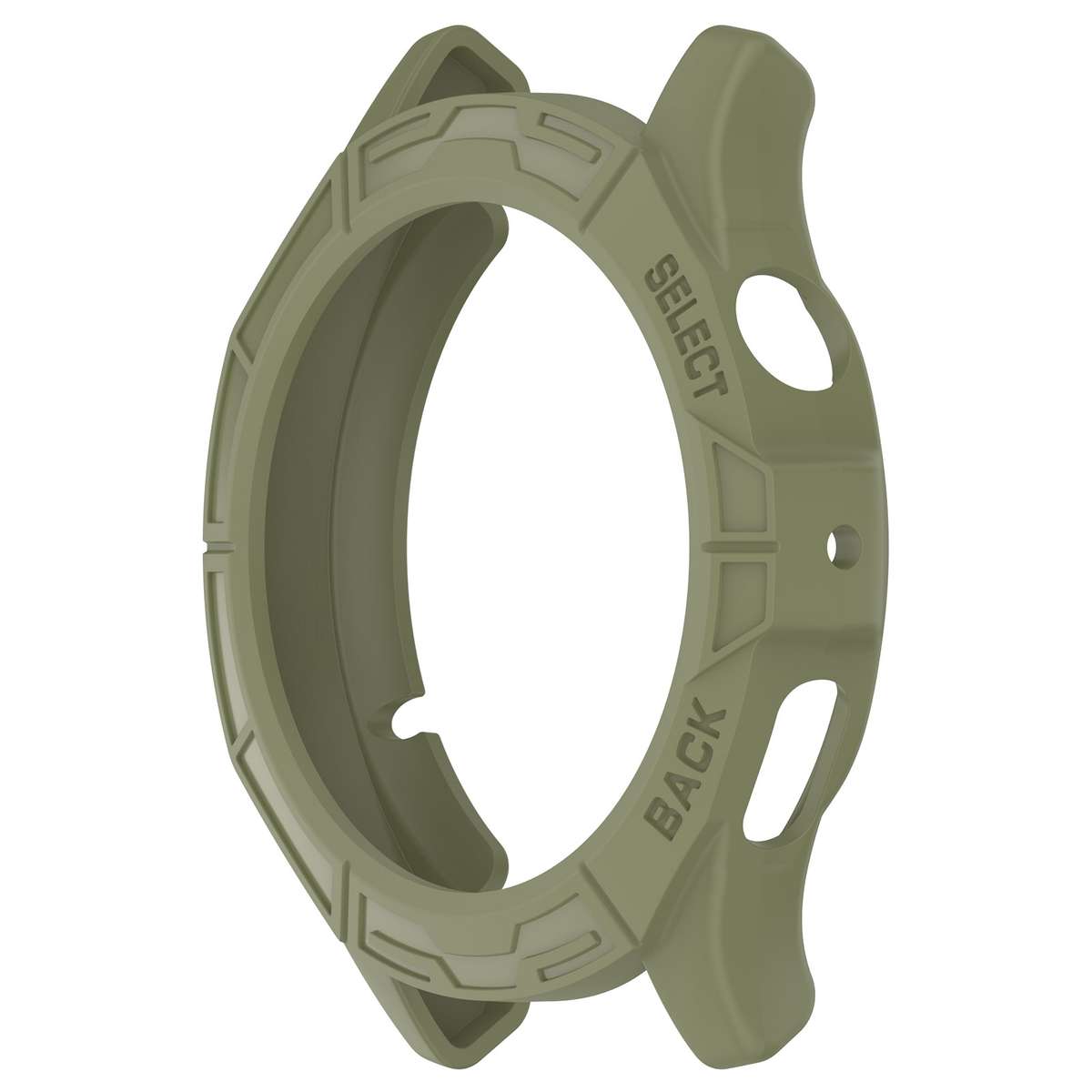For Amazfit Cheetah / Cheetah Pro Armor Hollow Watch Protective Case(Jungle Green)