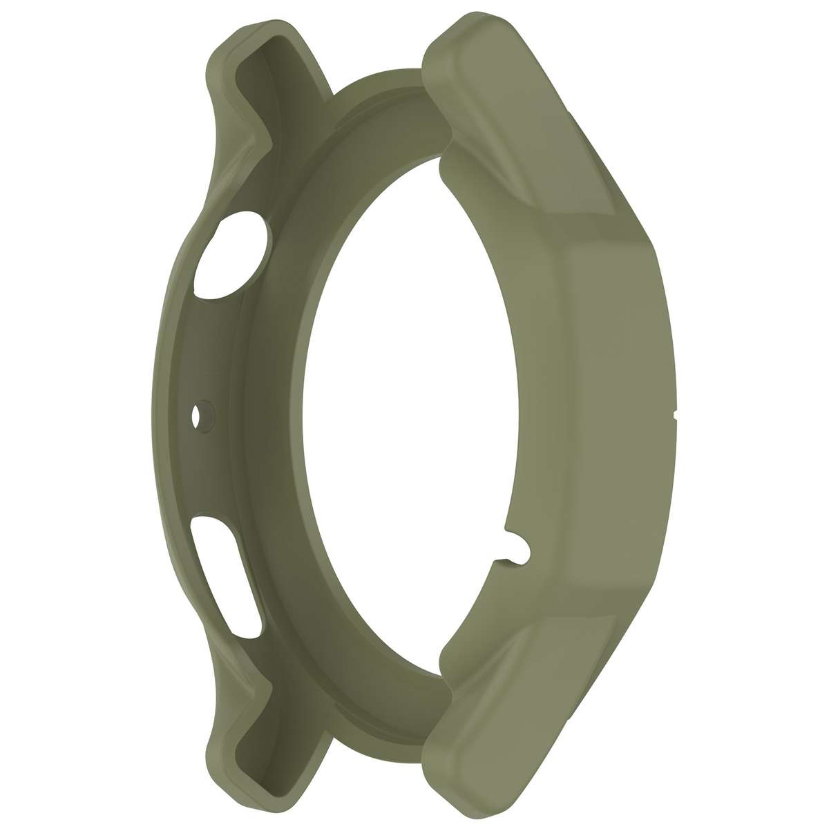For Amazfit Cheetah / Cheetah Pro Armor Hollow Watch Protective Case(Jungle Green)