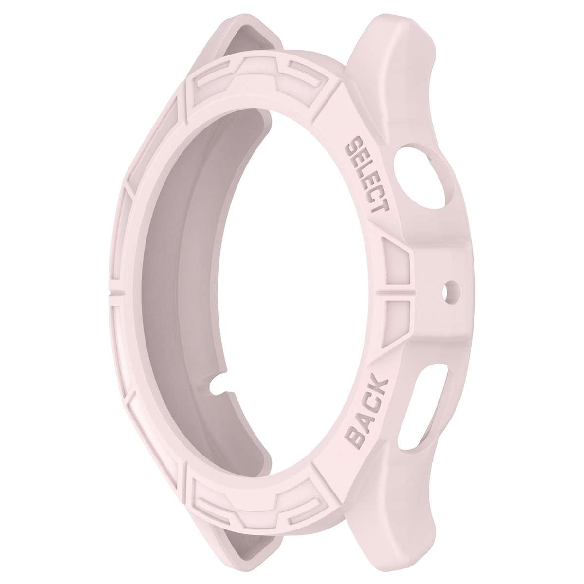 For Amazfit Cheetah / Cheetah Pro Armor Hollow Watch Protective Case(Light Pink)
