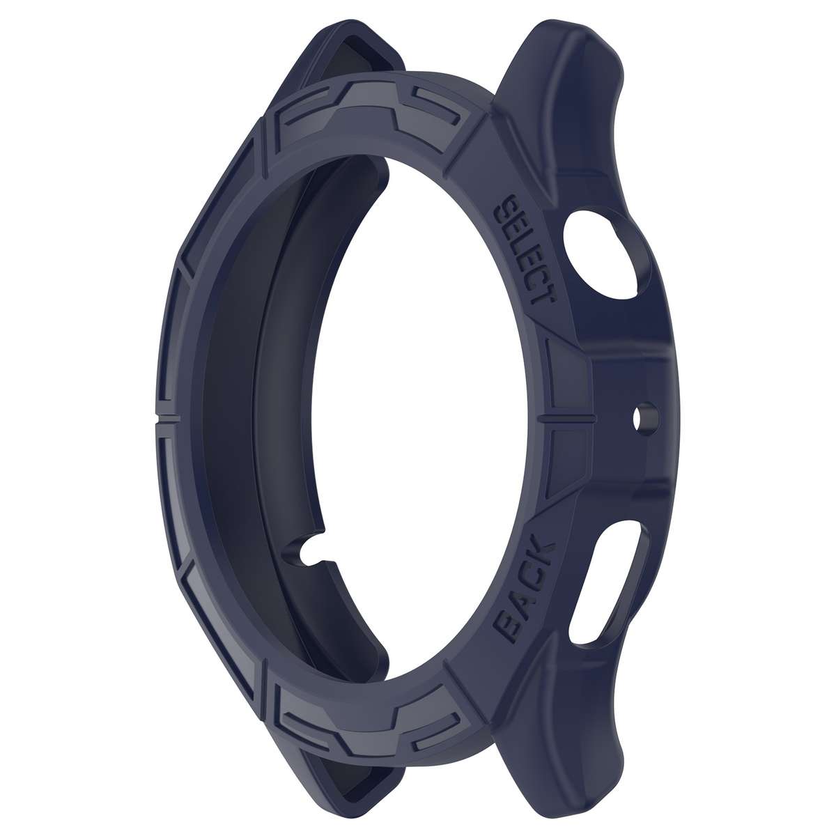 For Amazfit Cheetah / Cheetah Pro Armor Hollow Watch Protective Case(Midnight Blue)