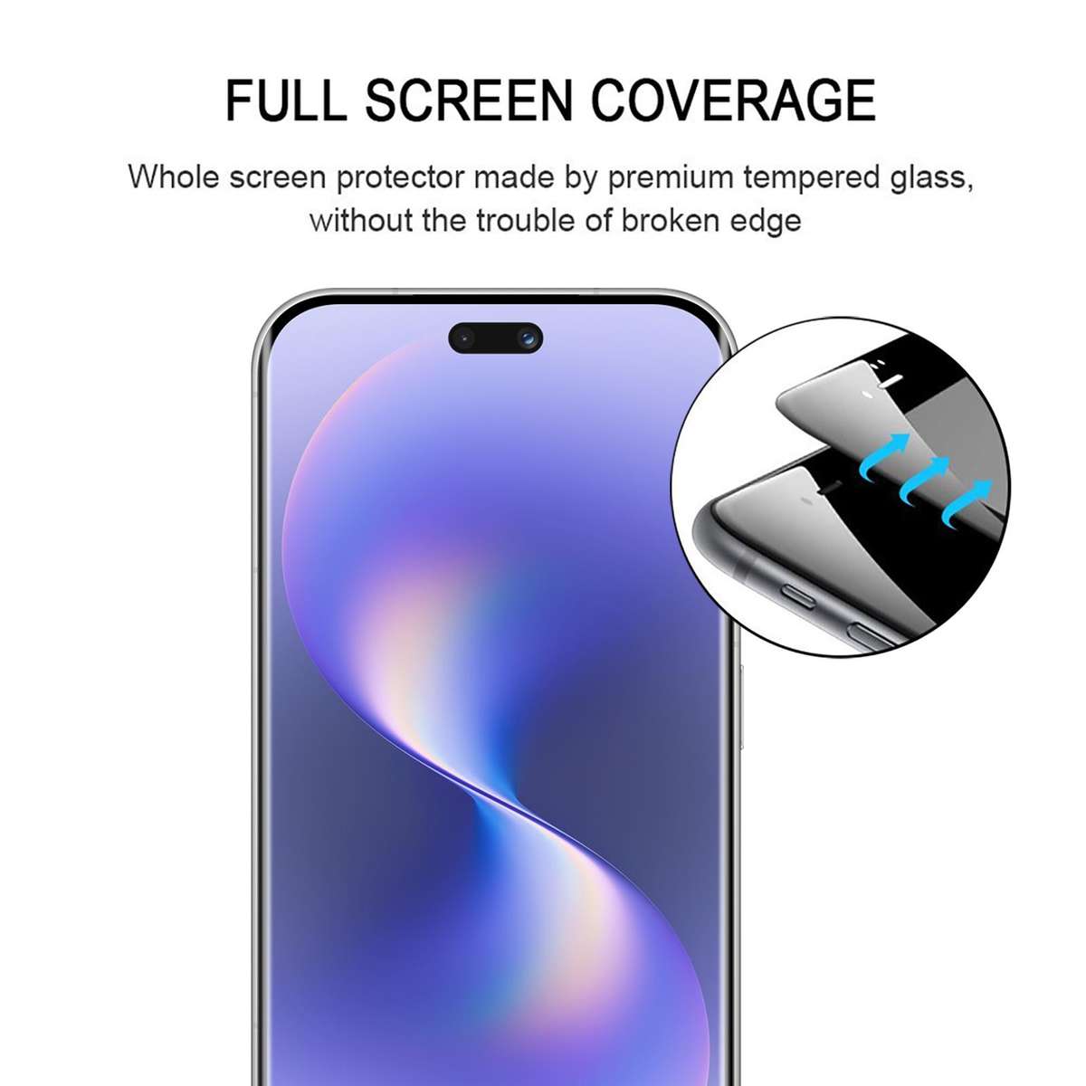 For Huawei nova 15 Pro 25pcs 3D Curved Edge Full Screen Tempered Glass Film(Black)
