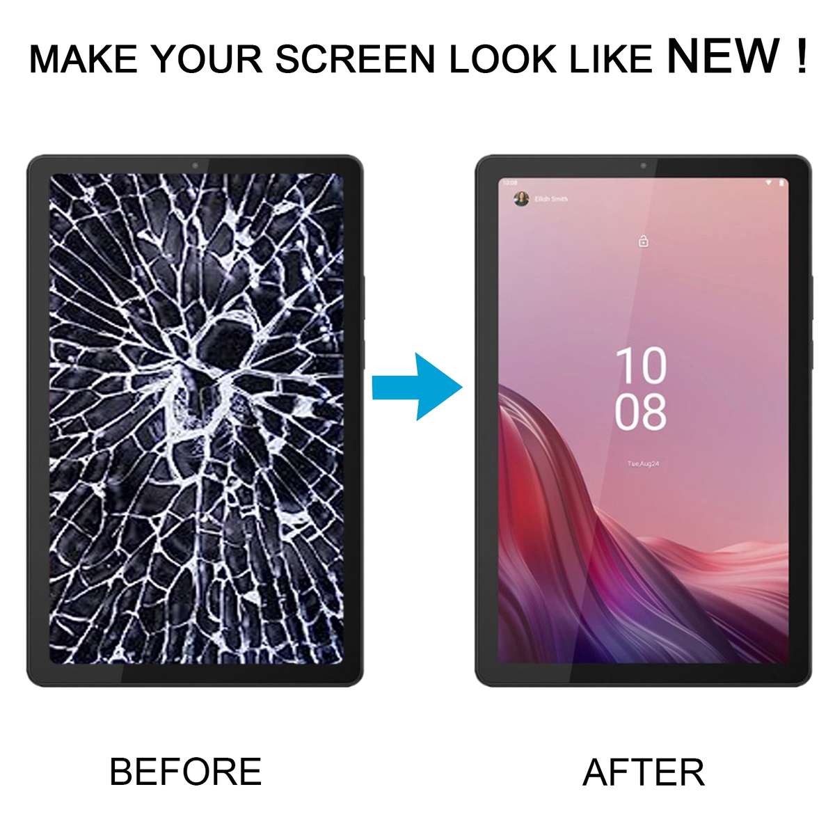 For Lenovo Tab M9 LCD Screen with Digitizer Full Assembly