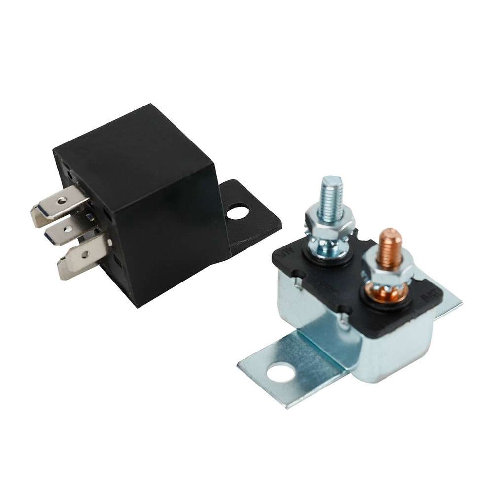 12V 60A Car Adjustable Electric Fan Cooling Control Relay Sensor Wiring Harness Kit