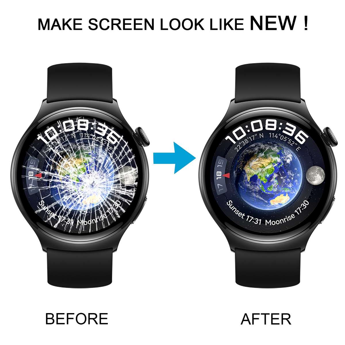 For Huawei Watch 4 Original LCD Screen with Digitizer Full Assembly