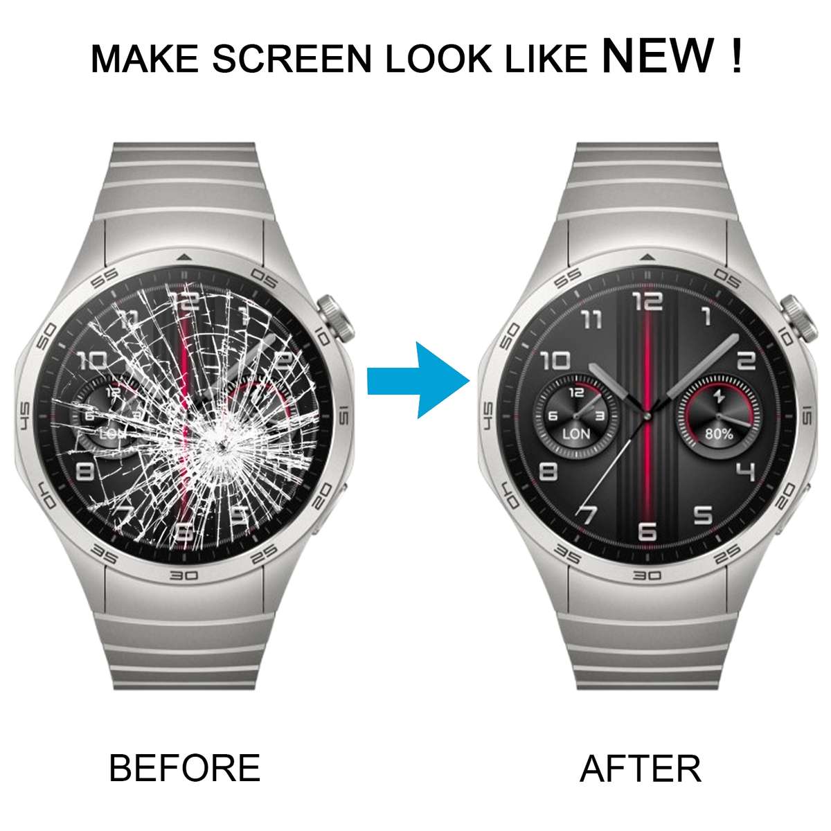 For Huawei Watch GT 4 46mm Original LCD Screen with Digitizer Full Assembly