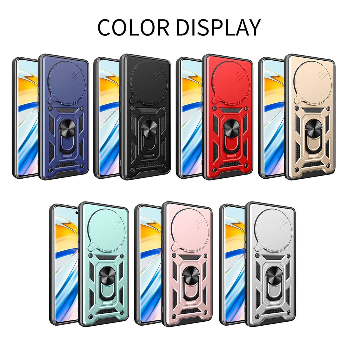 For Xiaomi 14 Ultra Sliding Camera Cover Design TPU Hybrid PC Phone Case(Silver)