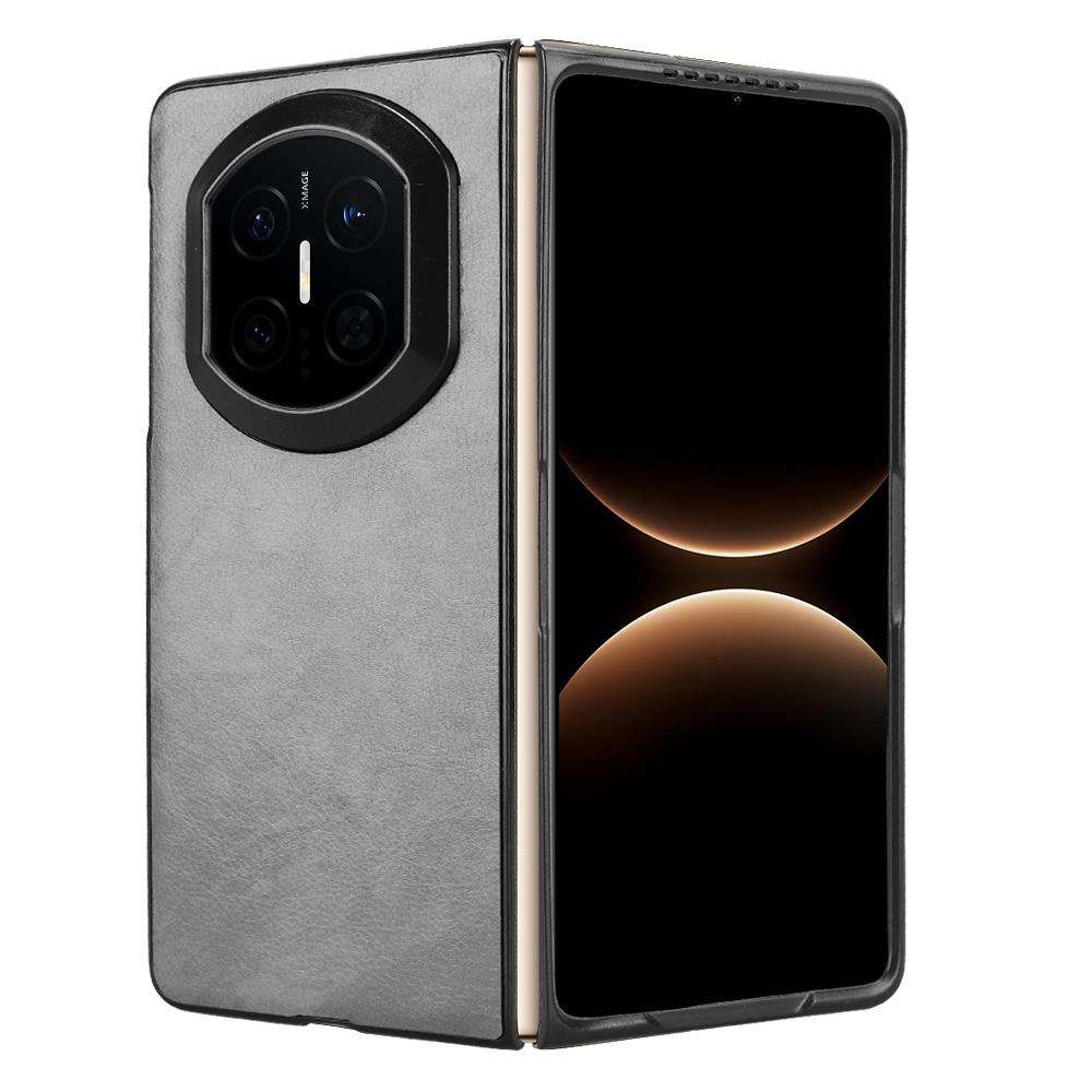 For Huawei Mate X7 Litchi Texture Back Cover Phone Case(Grey)