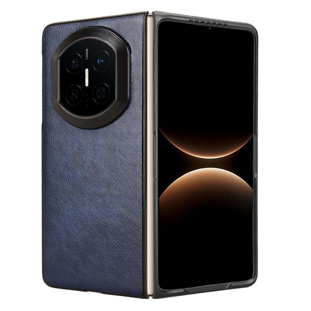 For Huawei Mate X7 Litchi Texture Back Cover Phone Case(Blue)