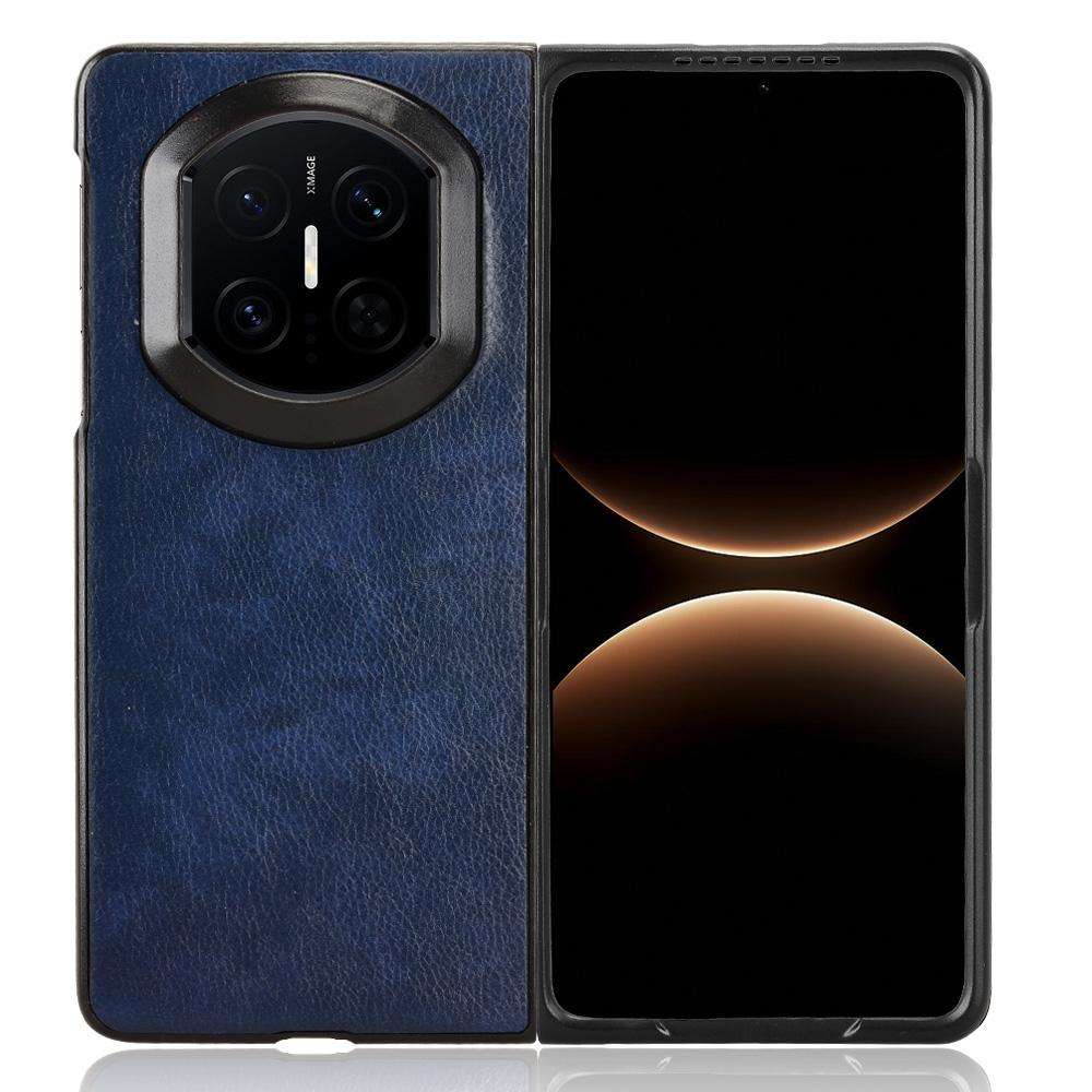 For Huawei Mate X7 Litchi Texture Back Cover Phone Case(Blue)