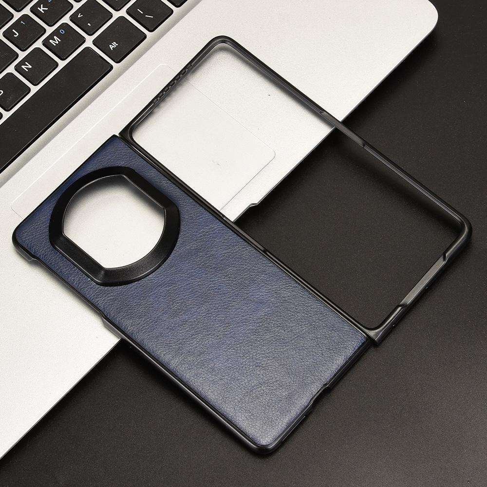 For Huawei Mate X7 Litchi Texture Back Cover Phone Case(Blue)