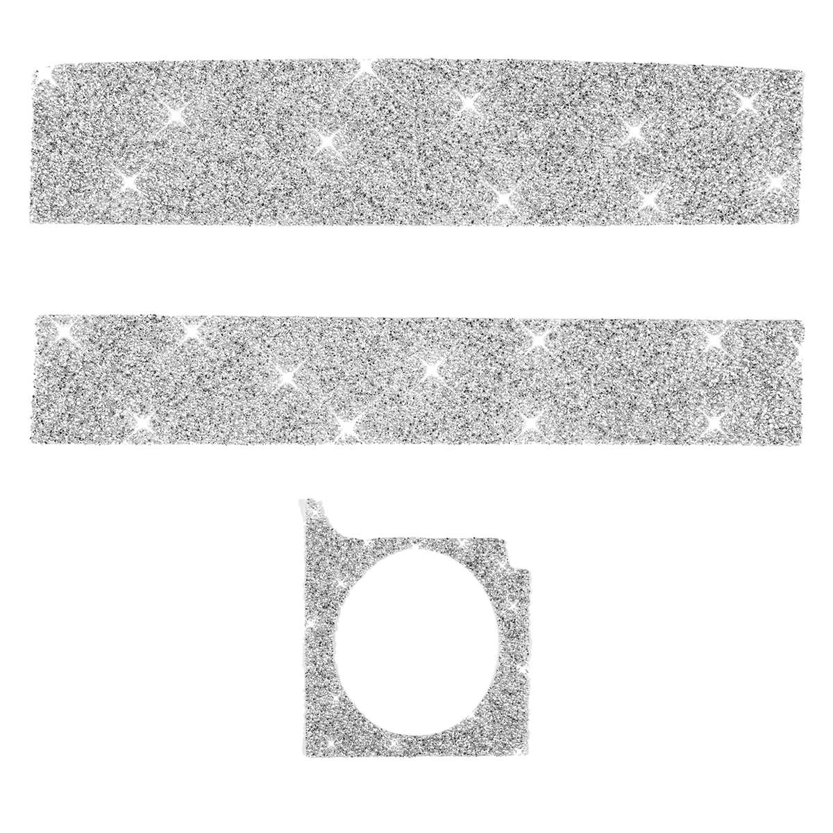 For Ford Mustang 2005-2009 Upper Part of Right Dashboard Diamond Decorative Sticker, Left Drive