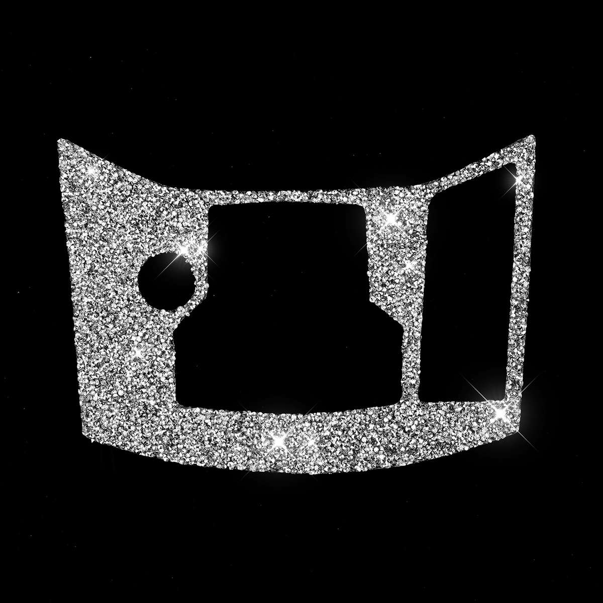 For Mazda CX-5 2017-2018 Car Electronic Handbrake Panel Diamond Decorative Sticker, Right Drive