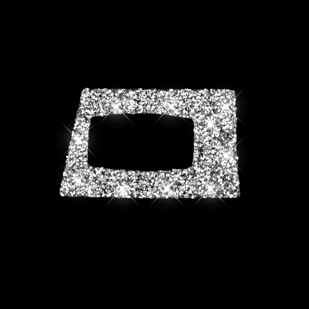 For BMW 3 Series E90 2005-2012 Car Ignition Switch Frame Diamond Decorative Sticker, Right Drive