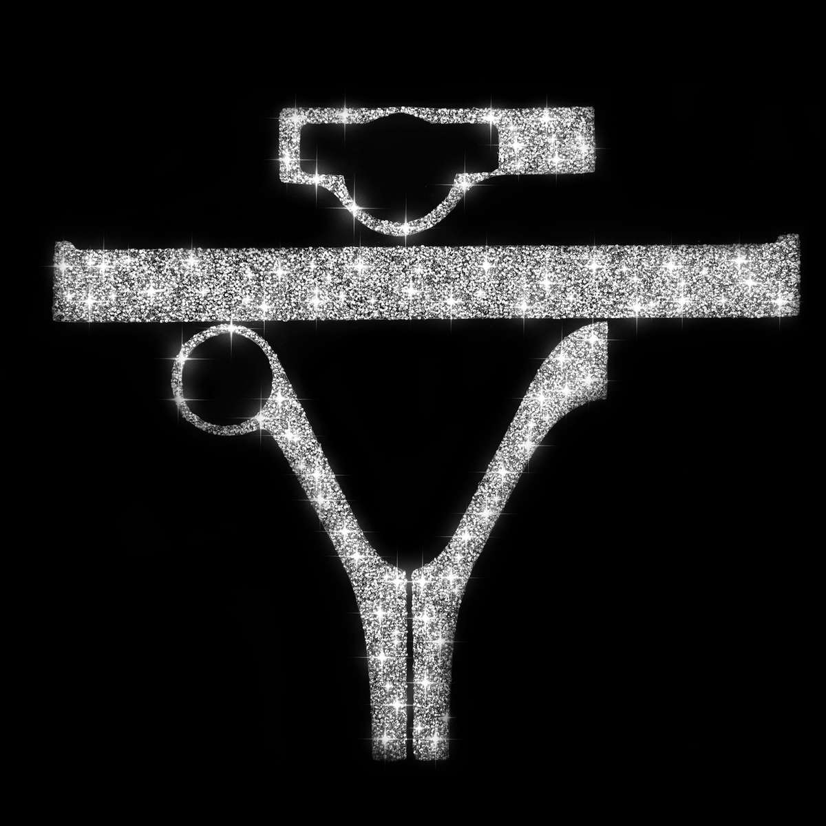 For Mercedes-Benz C-class W204 2007-2010 Car Headlight Frame Diamond Decorative Sticker, Left-hand D