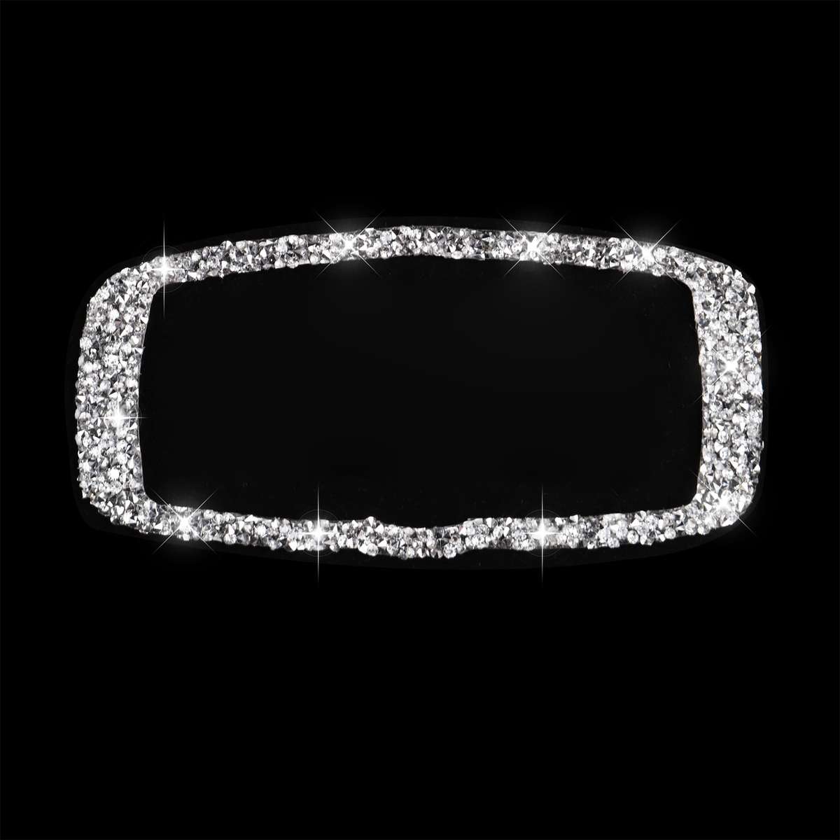 For BMW X5 E70 / X6 E71 2008-2013 Car Headlight Switch Frame Diamond Decoration Sticker, Left and Ri